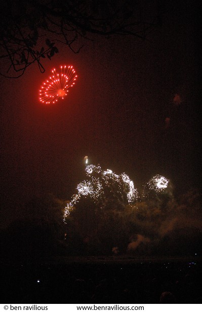 Fireworks display: Abbey Park, Leicester, 04 November 2006