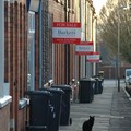 Suburban terraces street, Avenue Road Extension, Clarendon Park, Leicester, 06 April 2007