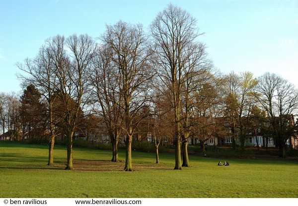 Fosse Park Recreational Ground, evening: Fosse Road North, Leicester, 08 April 2007