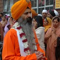 Sikh man in traditional dress, Vaisakhi Parade 2007, East Park Road, Leicester, 22 April 2007