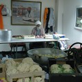 Volunteer chopping vegetables, Vaisakhi Parade 2007, Guru Tegh Bahadur Gurdwara, East Park Road, Leicester, 22 April 2007