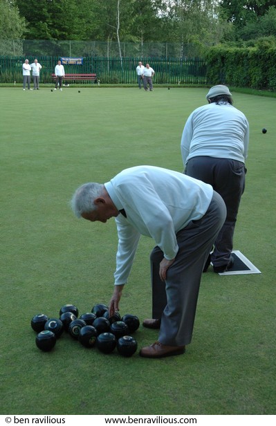 Bowls match: Spinney Hill Park Bowls Club, Leicester, 22 May 2007