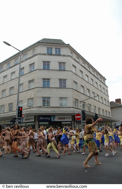 Carnival Parade: Leicester Caribbean Carnival 2007, Charles Street, Leicester, 04 July 2007