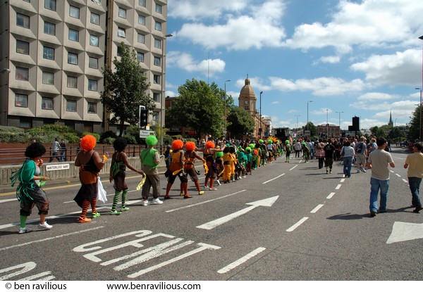 Bumpa Crew: Leicester Caribbean Carnival 2007, St George Street, Leicester, 04 July 2007