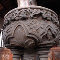 13th century font, All Saints Church, Highcross Street, Leicester, 09 September 2007