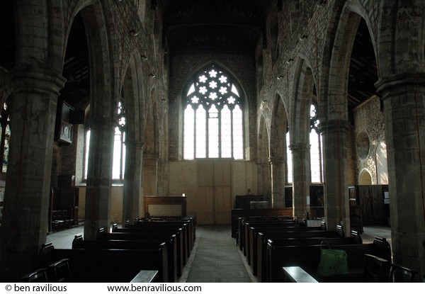 Church interior: All Saints Church, Highcross Street, Leicester, 09 September 2007